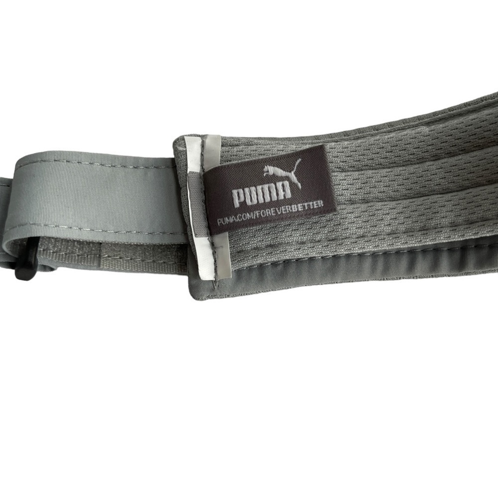 Puma visor adjustable grey black logo sports summer - Picture 8 of 10